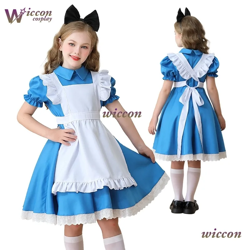 Party Games Alice In Wonderland - Ynot Children Girls Blue Alice in