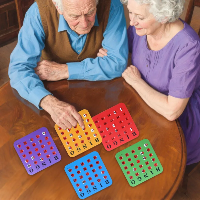 Party Games For Large Groups - 5 Pieces Bingo Game Cards Large