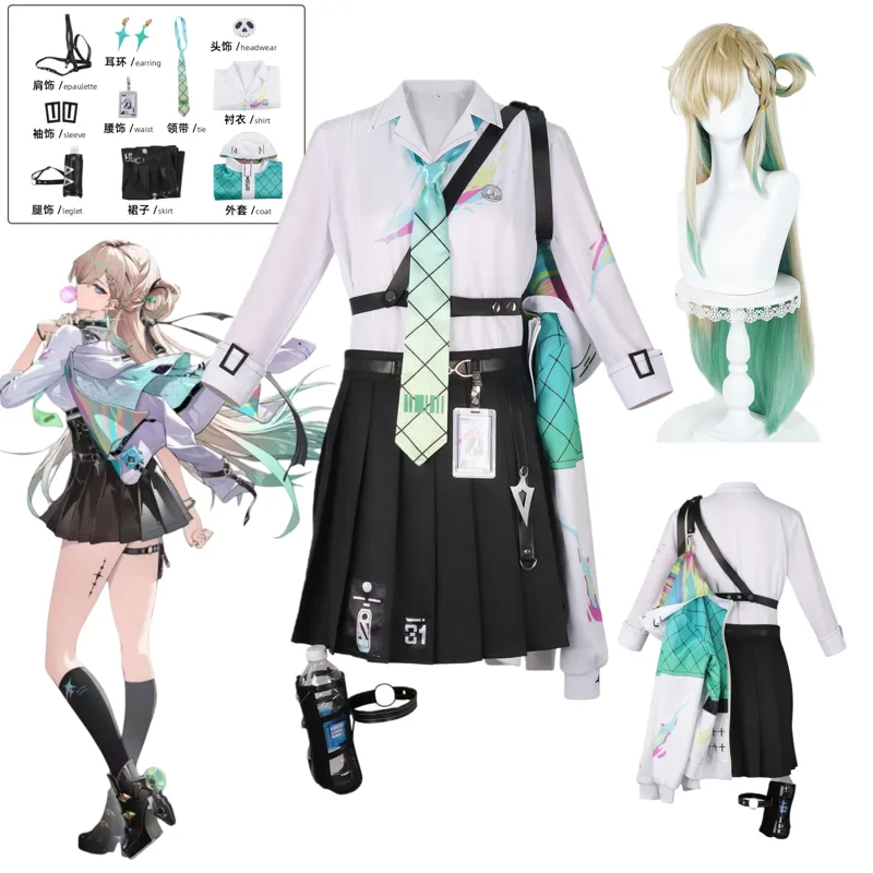 Party Games New - Lynae Cosplay Costume Wig Anime Game