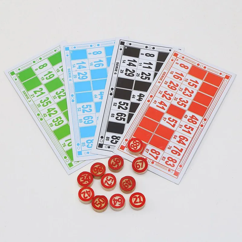 Party Games For Large Groups - Bingo Set Funny Educational Interactive Vintage