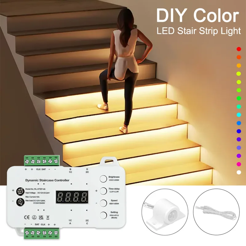 Ladder Toss Set - Intelligent Motion Sensor Stair Light Smart
