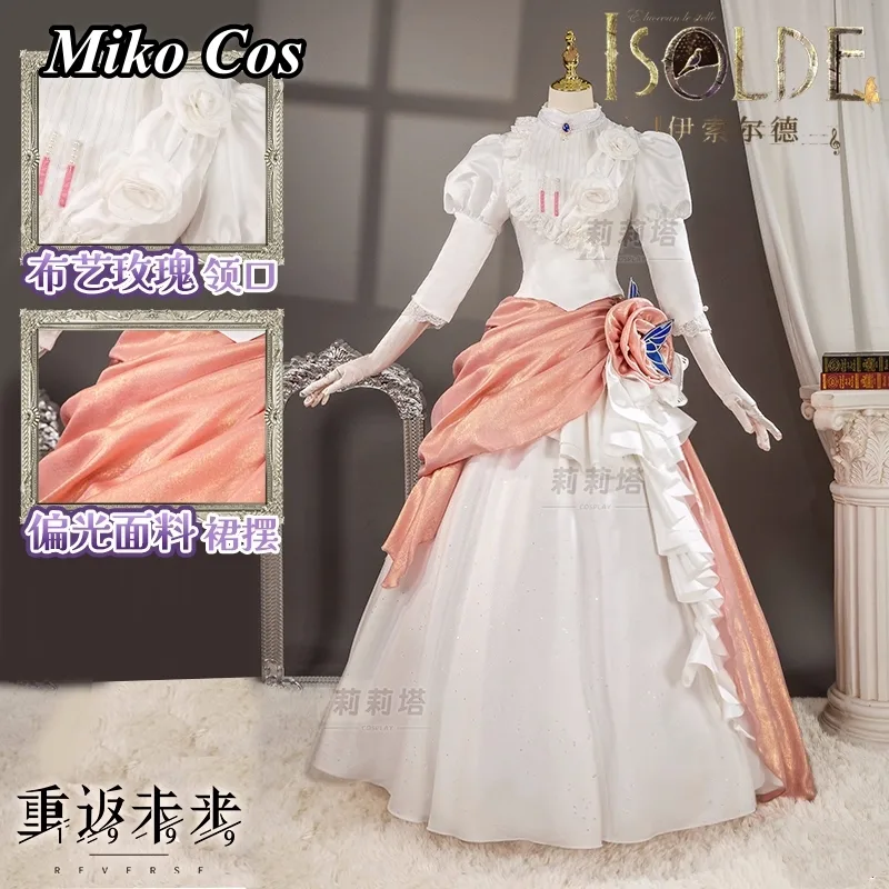 Party Games New - Isolde Cosplay Costume Game Reverse:1999 Anime