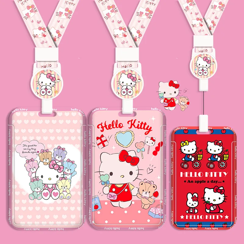 Party Games Bus - Cartoon Hello Kitty Card Case Kawaii