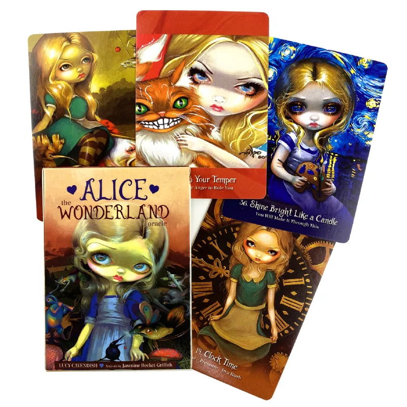 Party Games Alice In Wonderland - Alice The Wonderland Oracle Cards Divination