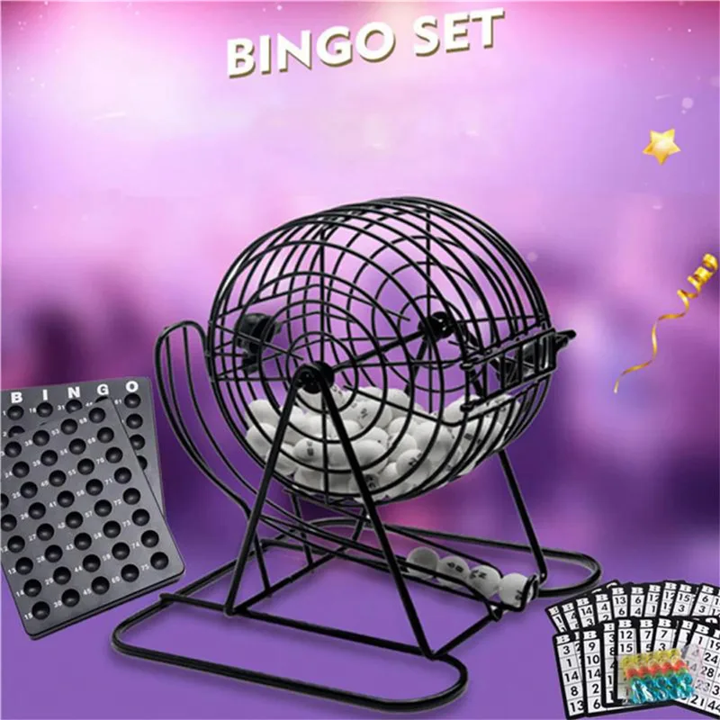 Party Games For Large Groups - Deluxe Bingo Set Board Game Toys