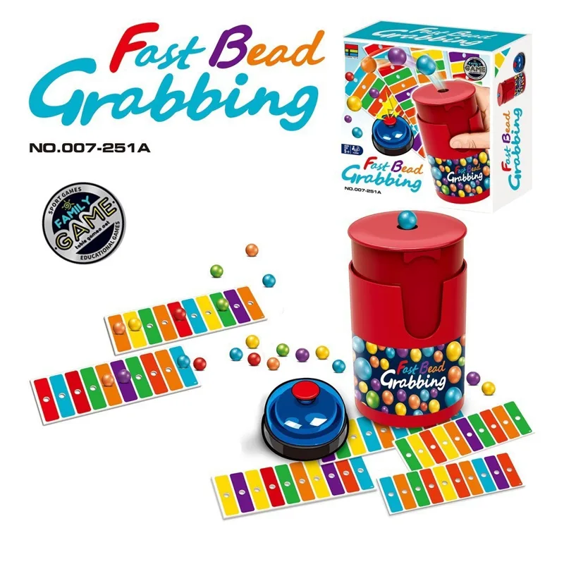 Party Games Adults Funny - Fast Bead Grabbing Board Game for