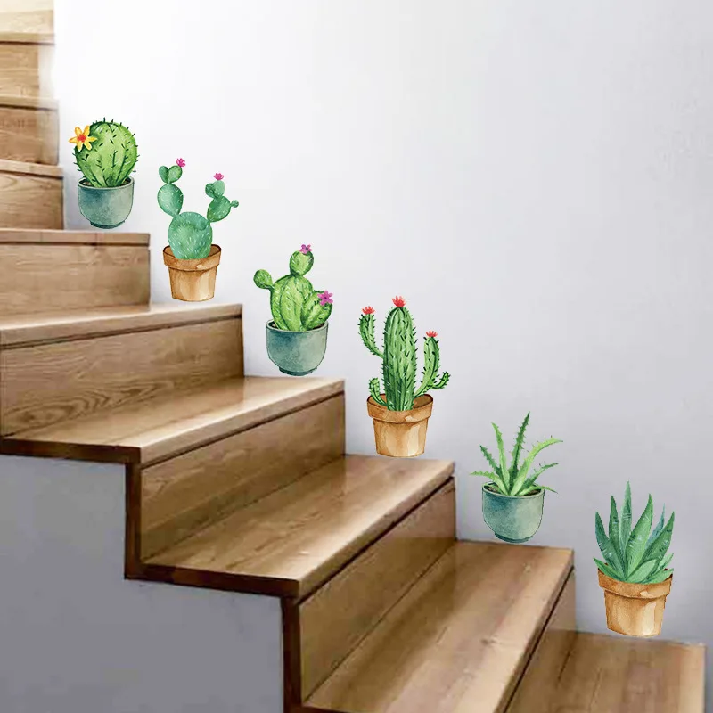 Ladder Toss Set - Green Garden Plant Cactus Potted Flower