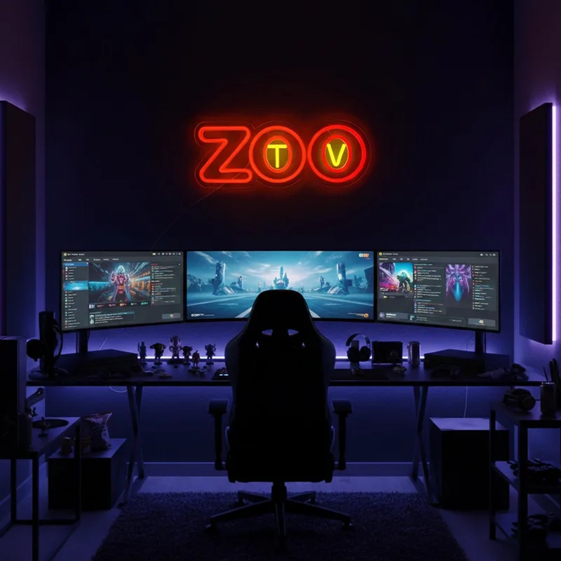 Zoo Tv Neon Sign, Led Letter I - огляд і ціна Zoo Party Games