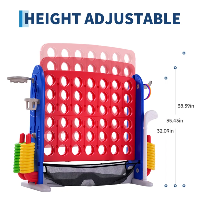 4-in-1 Giant Connect Game Set  - огляд і ціна Giant Connect Four