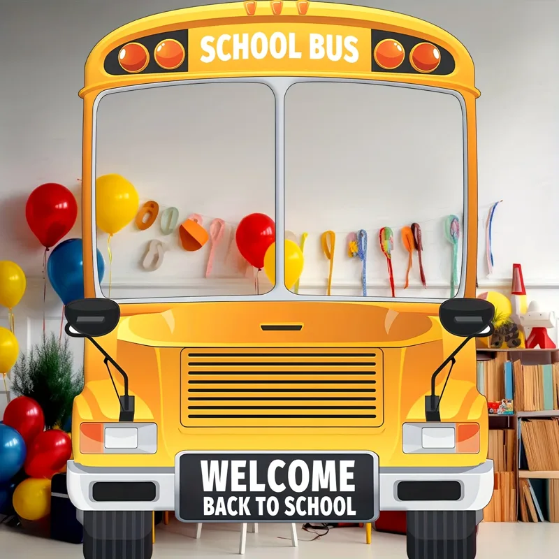 2D flat 1pc back-to-school sea - огляд і ціна Party Games Bus