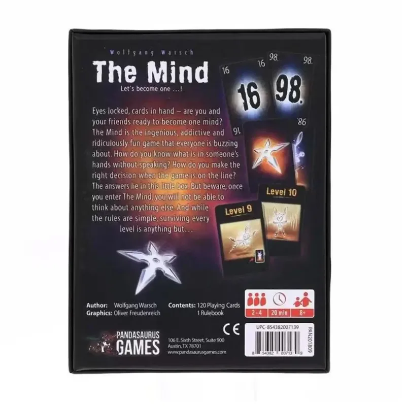 NEW The Mind Card Game Party P - огляд і ціна Party Games New