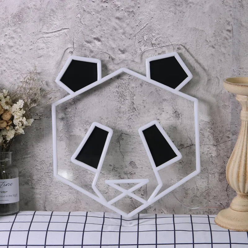 Panda Neon Sign USB Dimmable L - огляд і ціна Zoo Party Games