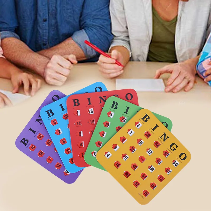 5 Pieces Bingo Game Cards Larg - огляд і ціна Party Games For Large Groups