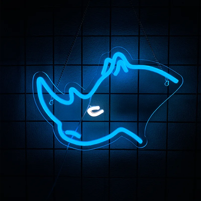 Rhino Led Neon Sign, Animal Ic - огляд і ціна Zoo Party Games