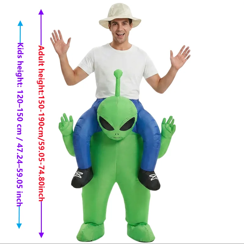 Adults Inflatable Alien Costum - огляд і ціна Party Games Adults Funny