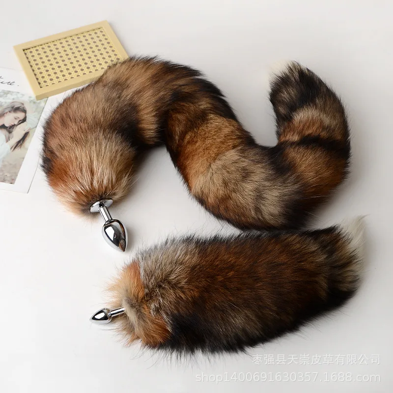 30-100cm Sexy Real Fox Tails w - огляд і ціна Party Games Adults Funny