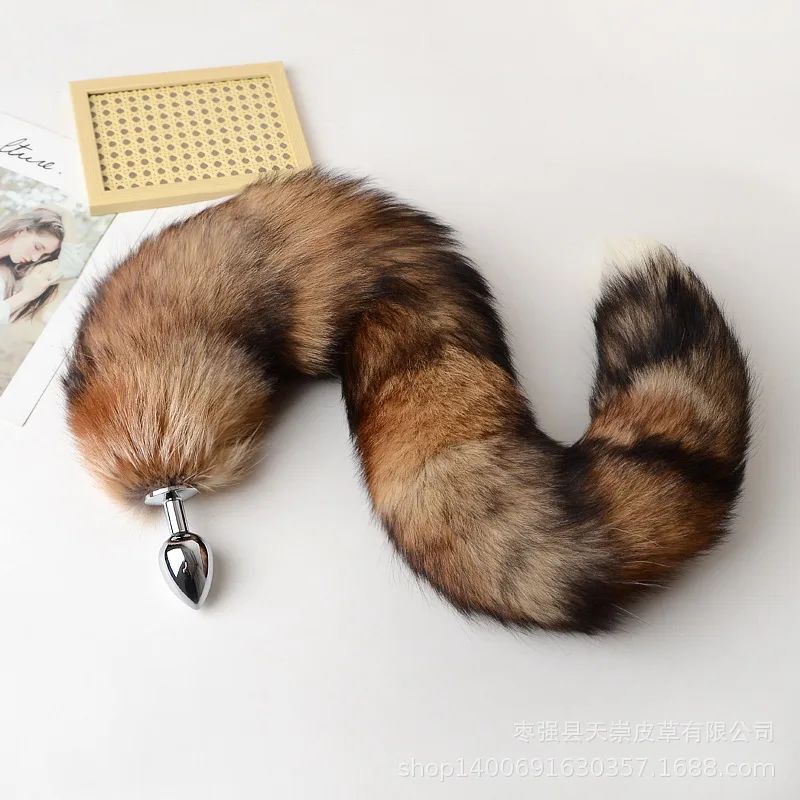 30-100cm Sexy Real Fox Tails w - огляд і ціна Party Games Adults Funny