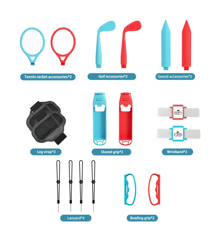 18 in 1 Accessories Kit for Sw - огляд і ціна Party Games Switch 1