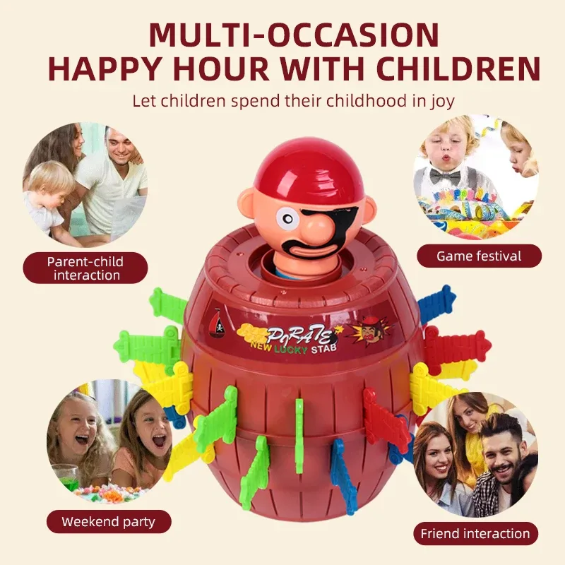 Funny Prank Toy Set Pirate Buc - огляд і ціна Party Games 15 In 1