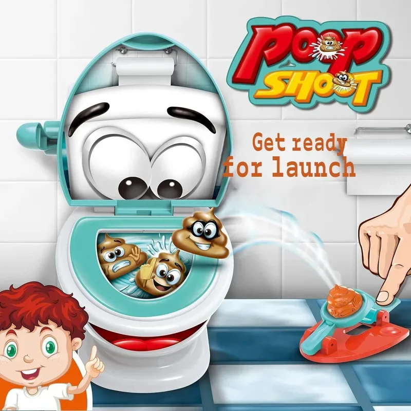 Poop Game Toilet Toy with 12 P - огляд і ціна Party Games 15 In 1