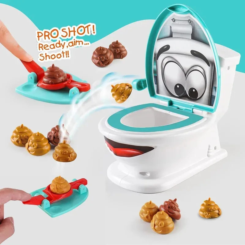 Poop Game Toilet Toy with 12 P - огляд і ціна Party Games 15 In 1