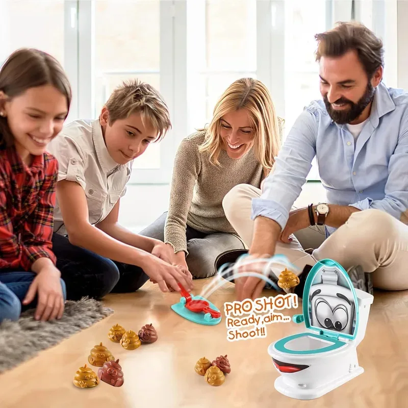 Poop Game Toilet Toy with 12 P - огляд і ціна Party Games 15 In 1