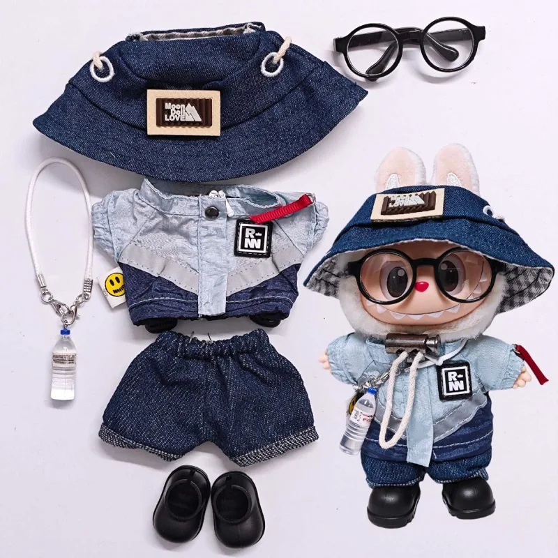 For 15/17cm Labubu Doll Clothe - огляд і ціна Party Games 15 In 1