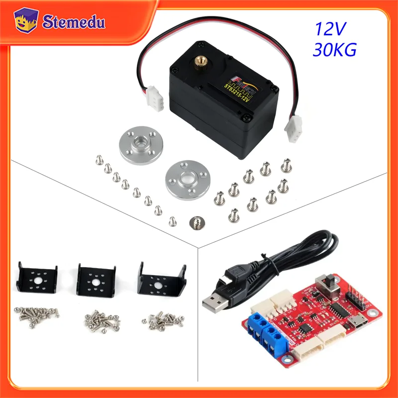 Feetech STS3215 12V 30KG High  - огляд і ціна Party Games Bus