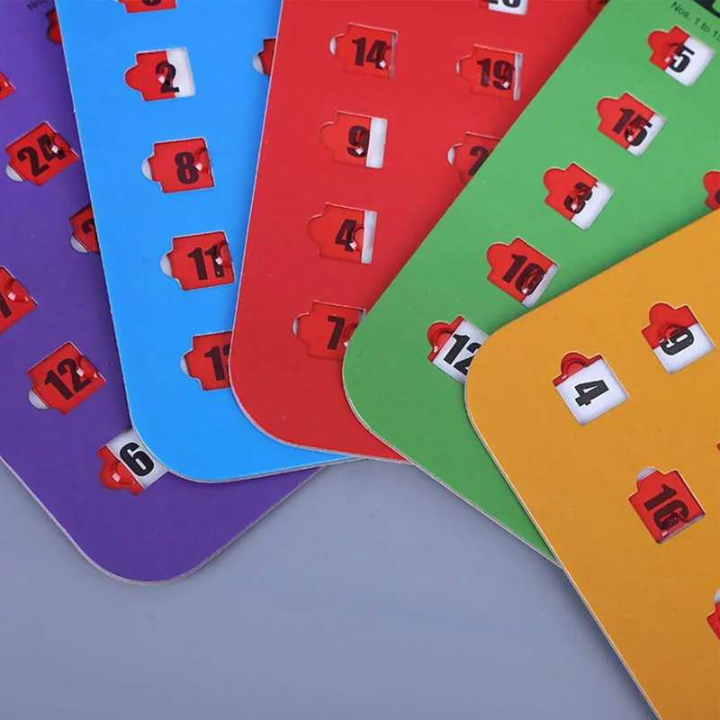 5 Pieces Bingo Game Cards Larg - огляд і ціна Party Games For Large Groups