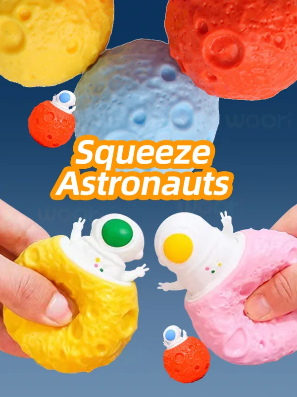 Squeeze Astronauts Planet TPR  - огляд і ціна Party Games Adults Funny