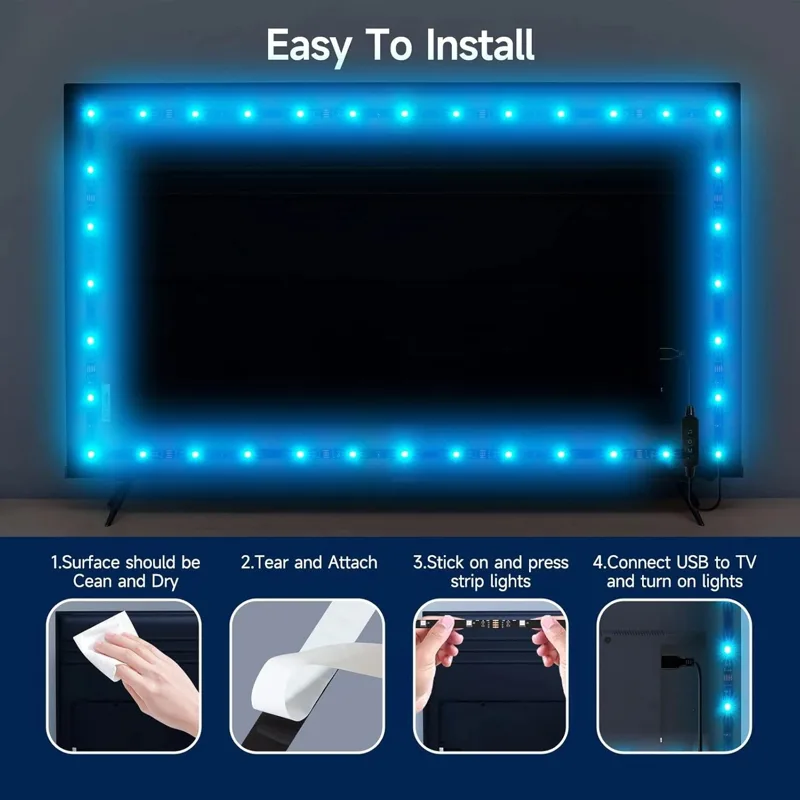 1-5m Smart RGB LED Strip Light - огляд і ціна Party Games Switch 1