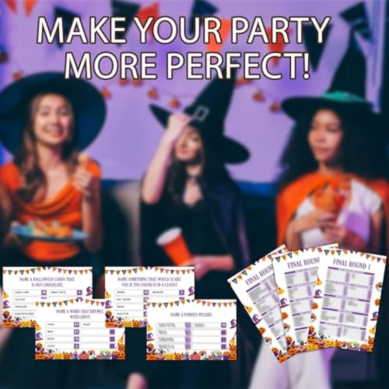 Halloween Friendly Feud Game,  - огляд і ціна Party Games For Large Groups