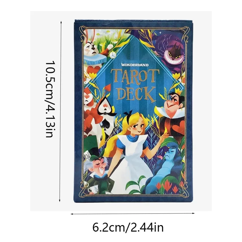 Alice in Wonderland Tarot Deck - огляд і ціна Party Games Alice In Wonderland