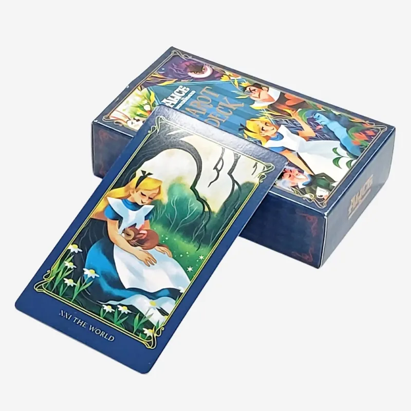 Alice in Wonderland Tarot Deck - огляд і ціна Party Games Alice In Wonderland