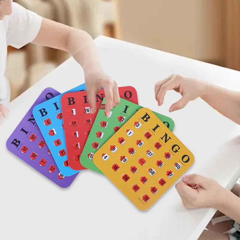 5 Pieces Large Print Bingo Car - огляд і ціна Party Games For Large Groups