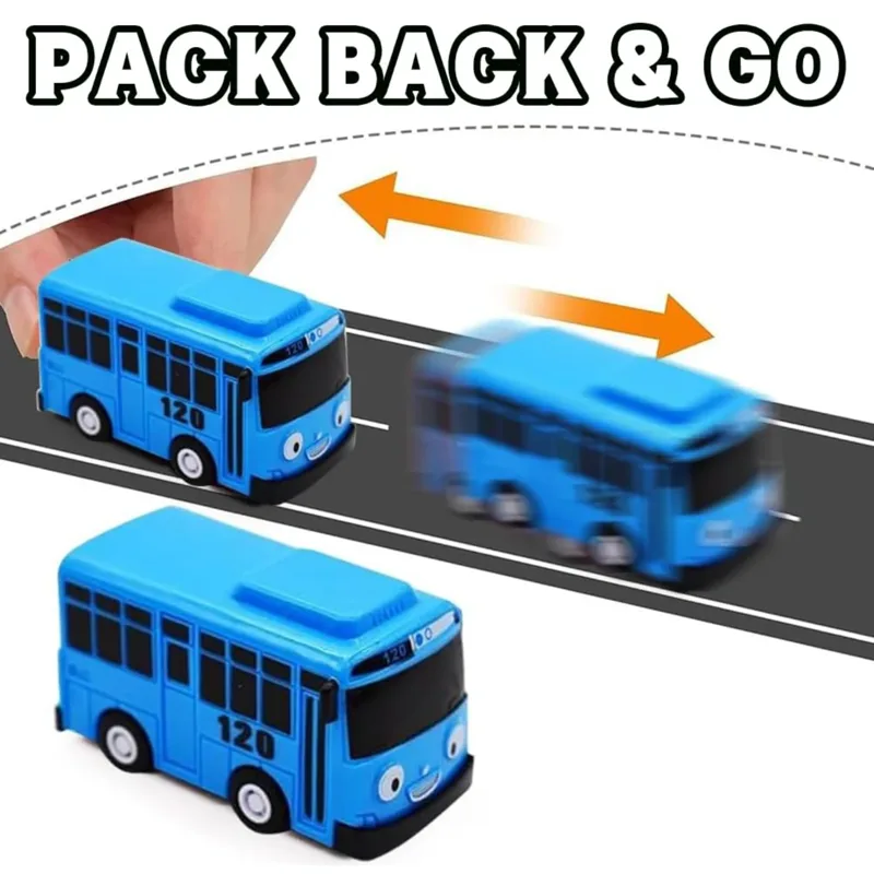 Mini Pull Back Tayo Bus Toy Se - огляд і ціна Party Games Bus