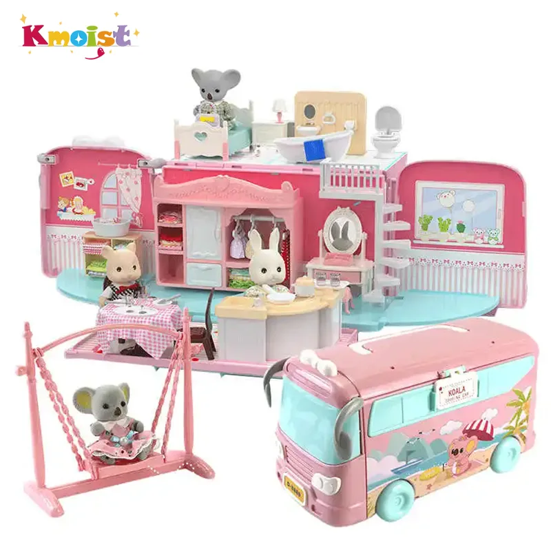 Koala Tour Bus Dollhouse Creat - огляд і ціна Party Games Bus
