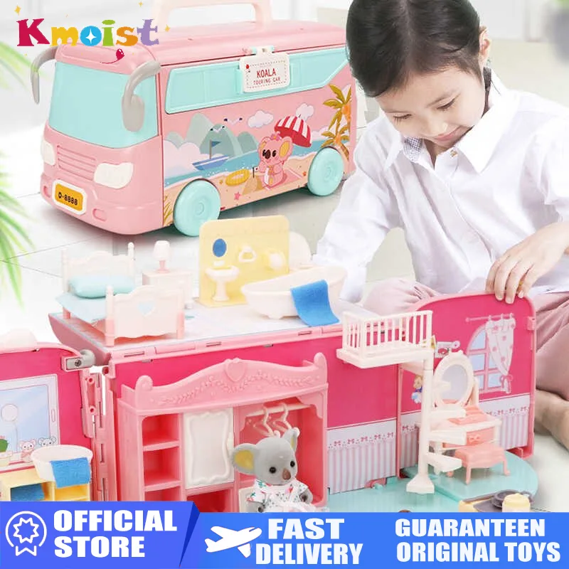 Koala Tour Bus Dollhouse Creat - огляд і ціна Party Games Bus