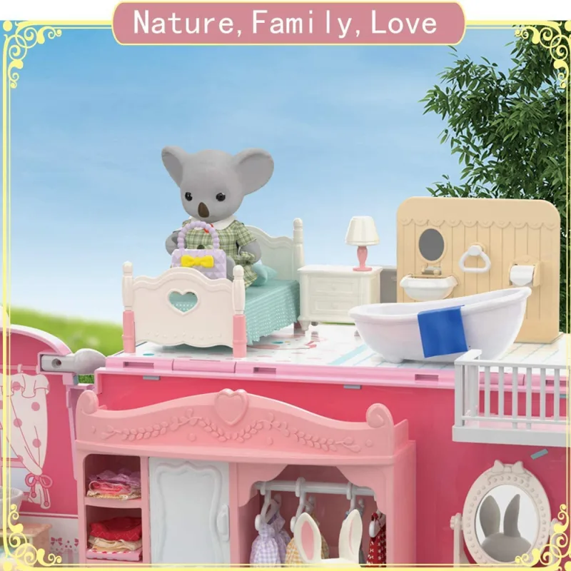 Koala Tour Bus Dollhouse Creat - огляд і ціна Party Games Bus