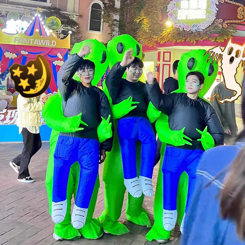 Inflatable Alien Costume With  - огляд і ціна Party Games Adults Funny