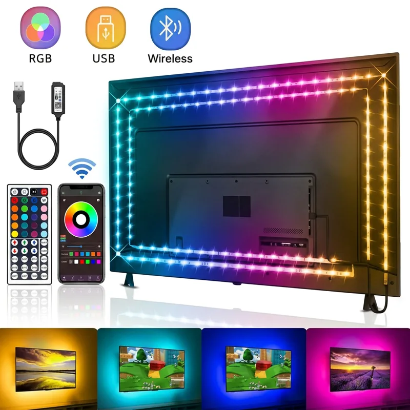 1-30M Led Light Strip with USB - огляд і ціна Party Games Switch 1