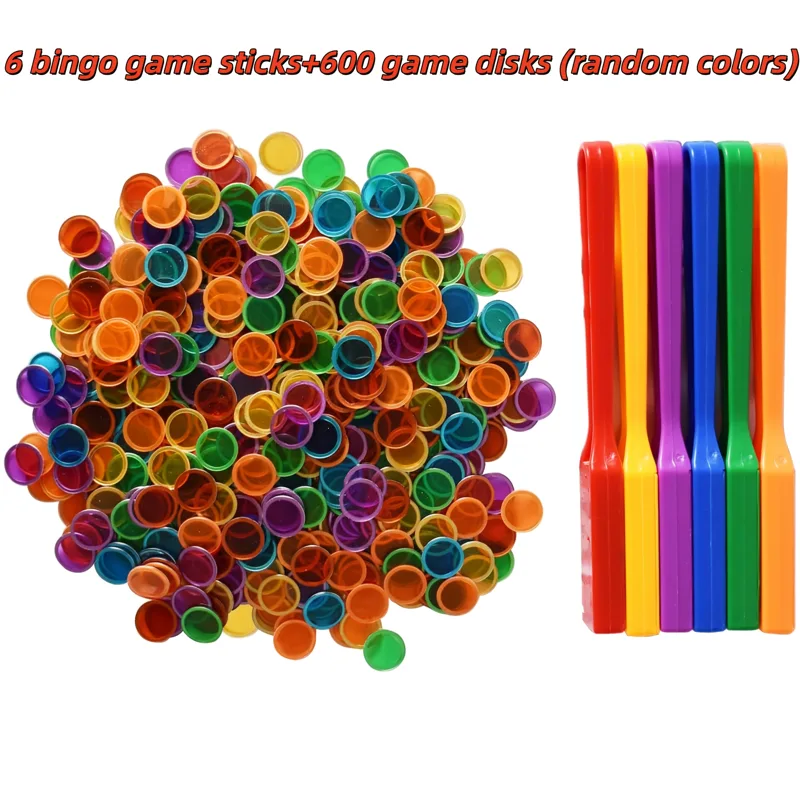 3/6 Bingo Game Sticks+600 Game - огляд і ціна Party Games For Large Groups