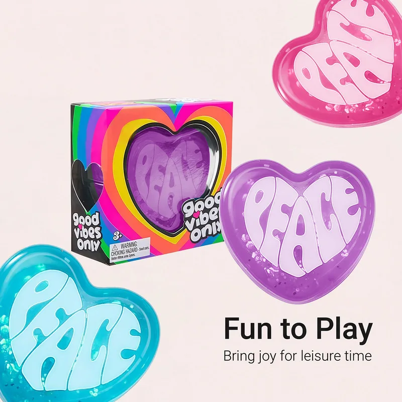 InStock PEACE Heart Shape Squi - огляд і ціна Party Games Adults Funny