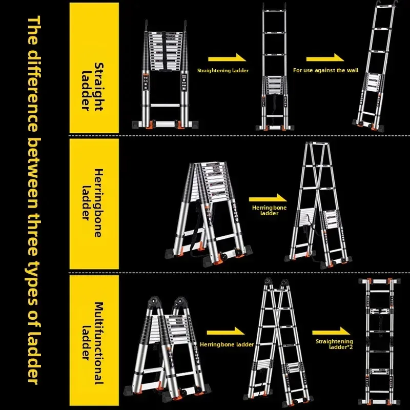 Telescopic ladder Aluminum all - огляд і ціна Ladder Toss Set
